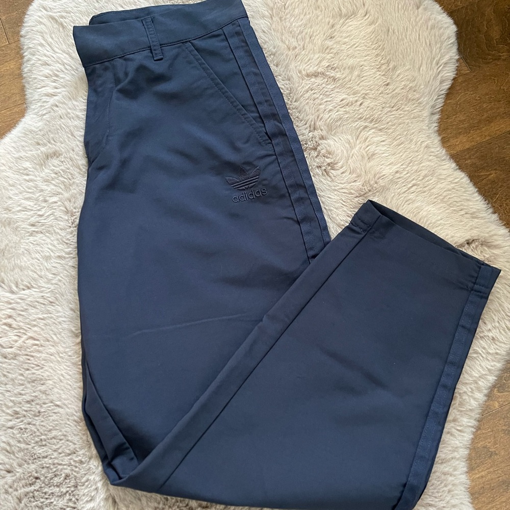 Adidas navy blue pants